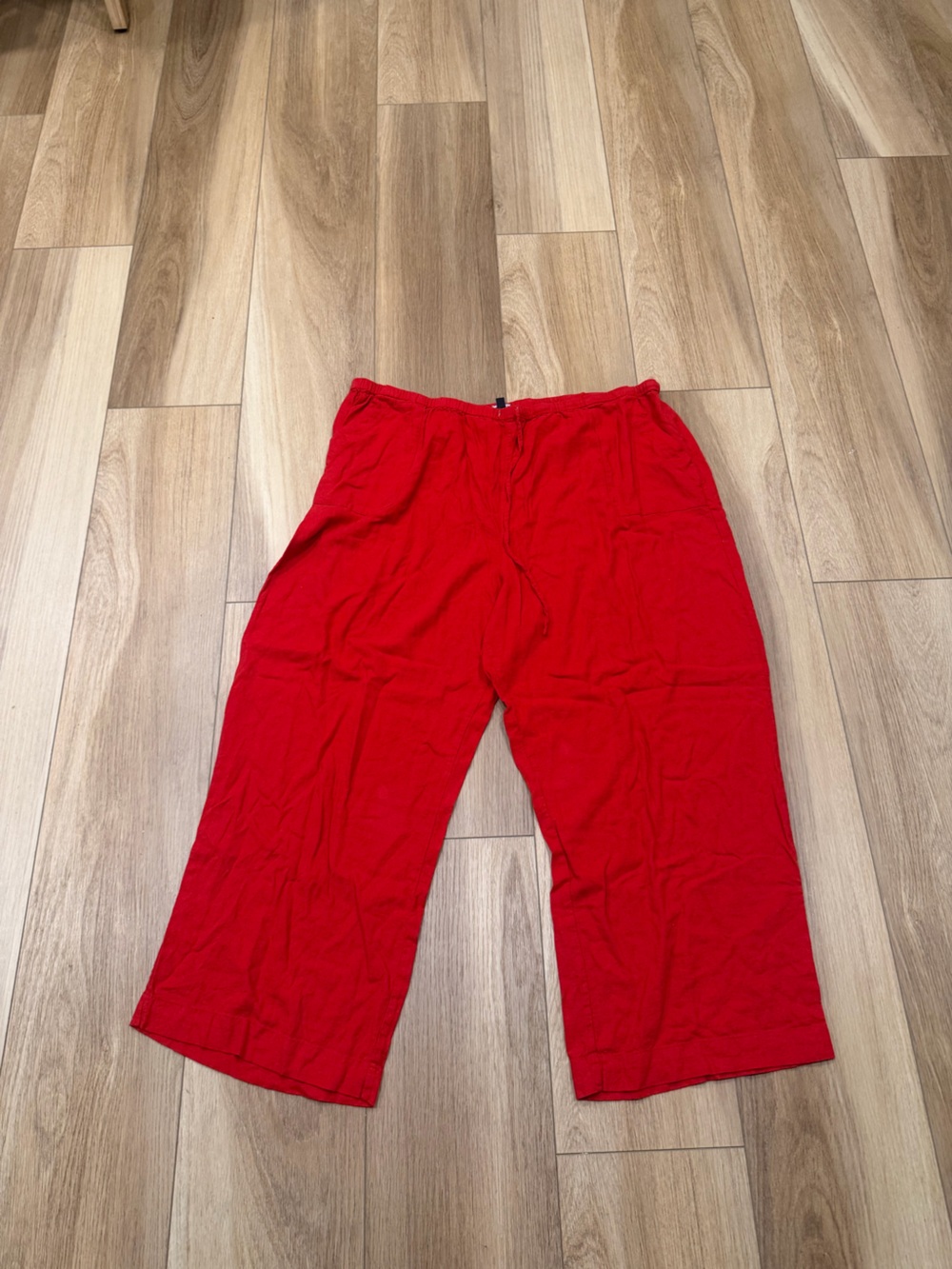 Nobody’s Child Women’s Red linen Pants